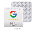 Adesivo Smart NFC "Google Recensioni" - Bianco