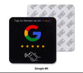 Adesivo Smart NFC "Google Recensioni" - Nero