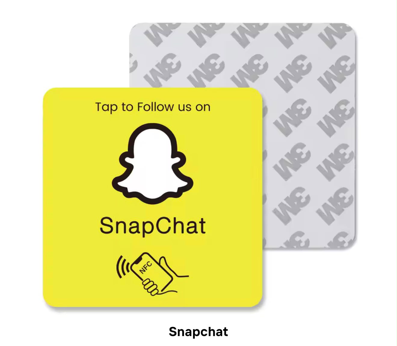 Adesivo Smart NFC "Snapchat"